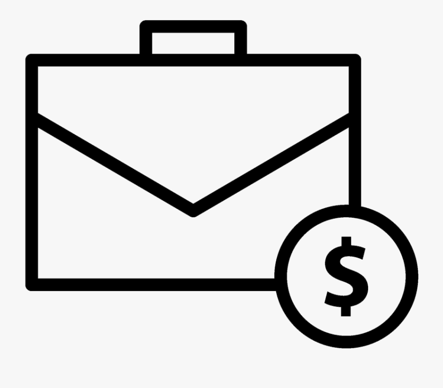 Business Bag Icon Png, Transparent Clipart