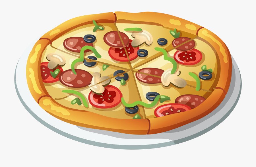 Pizza Pizza Clip Art Fast Food Image - Clipart Pizza, Transparent Clipart