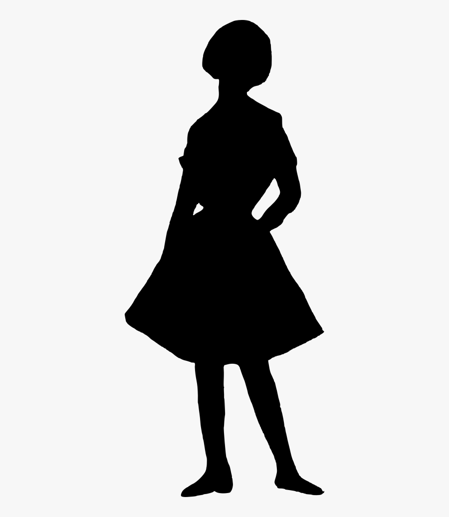 Transparent Girl Scuba Diver Clipart - Silhouette Of A Cartoon Girl ...