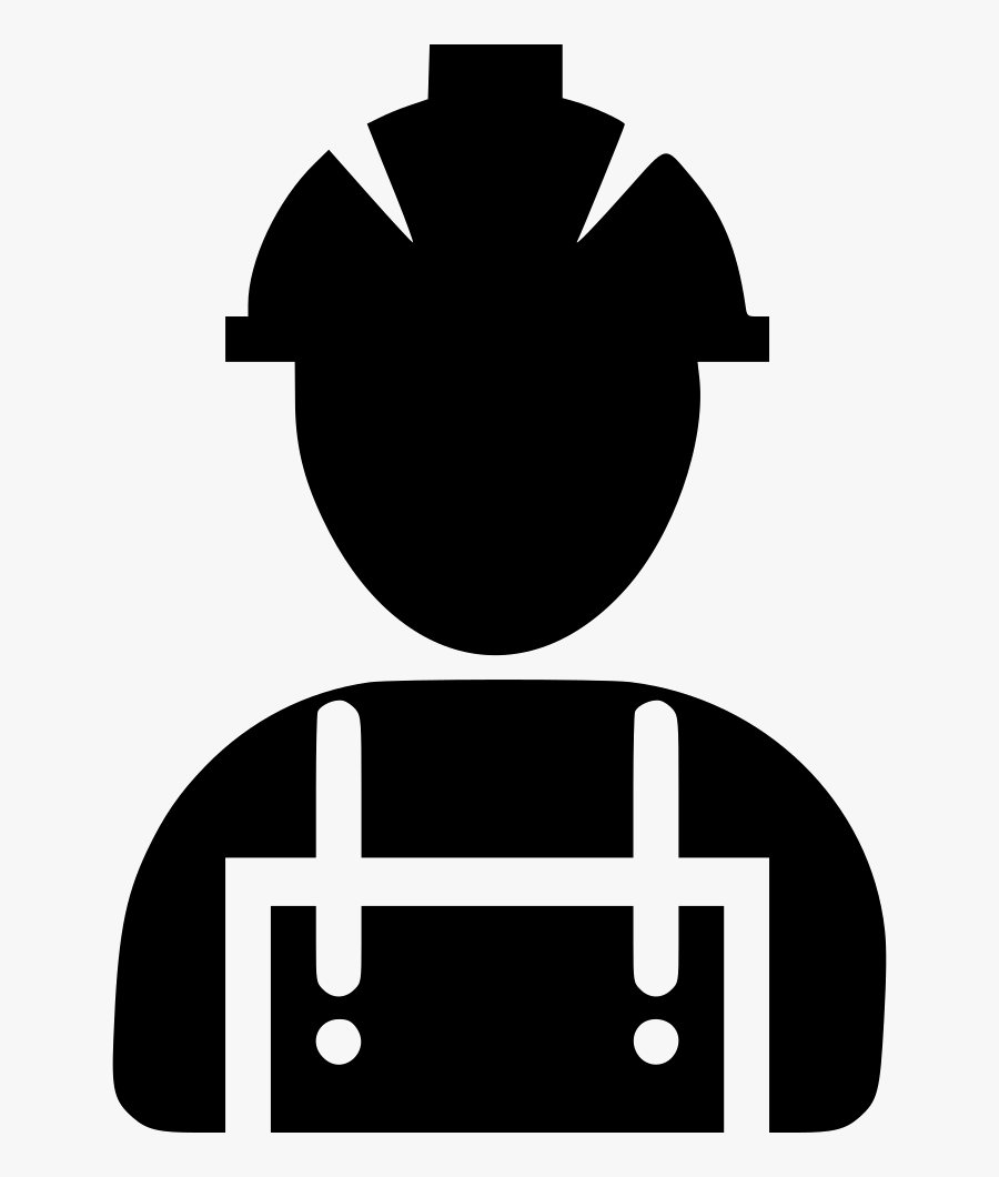 Construction Worker Icon Transparent, Transparent Clipart