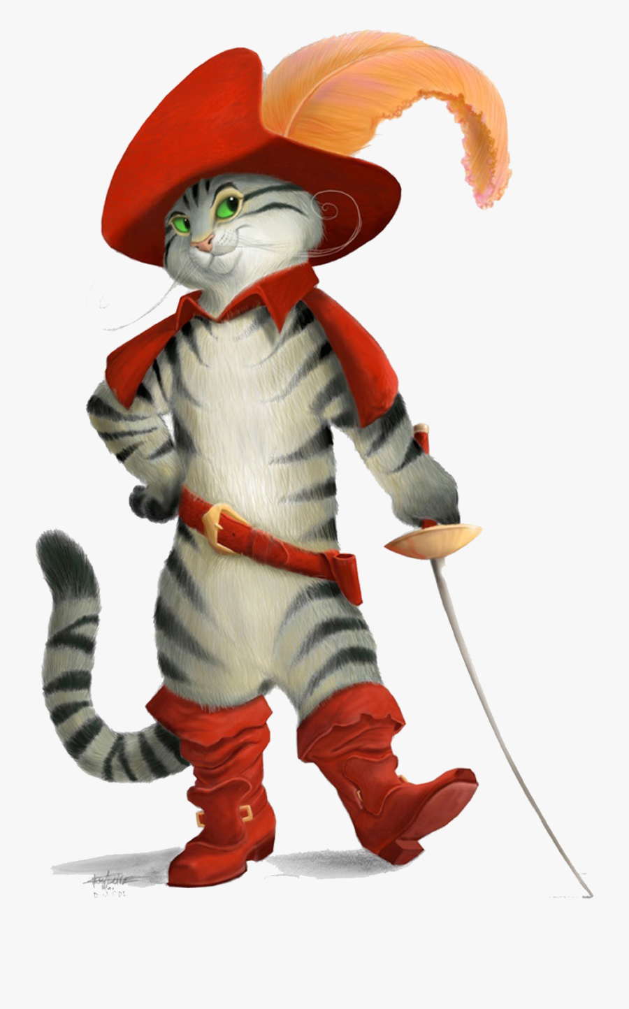 Puss In Boots Png Image Hd - Puss In Boots Traditional, Transparent Clipart
