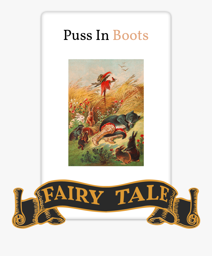 Puss In Boots Tale/ Short Story - Short Story, Transparent Clipart