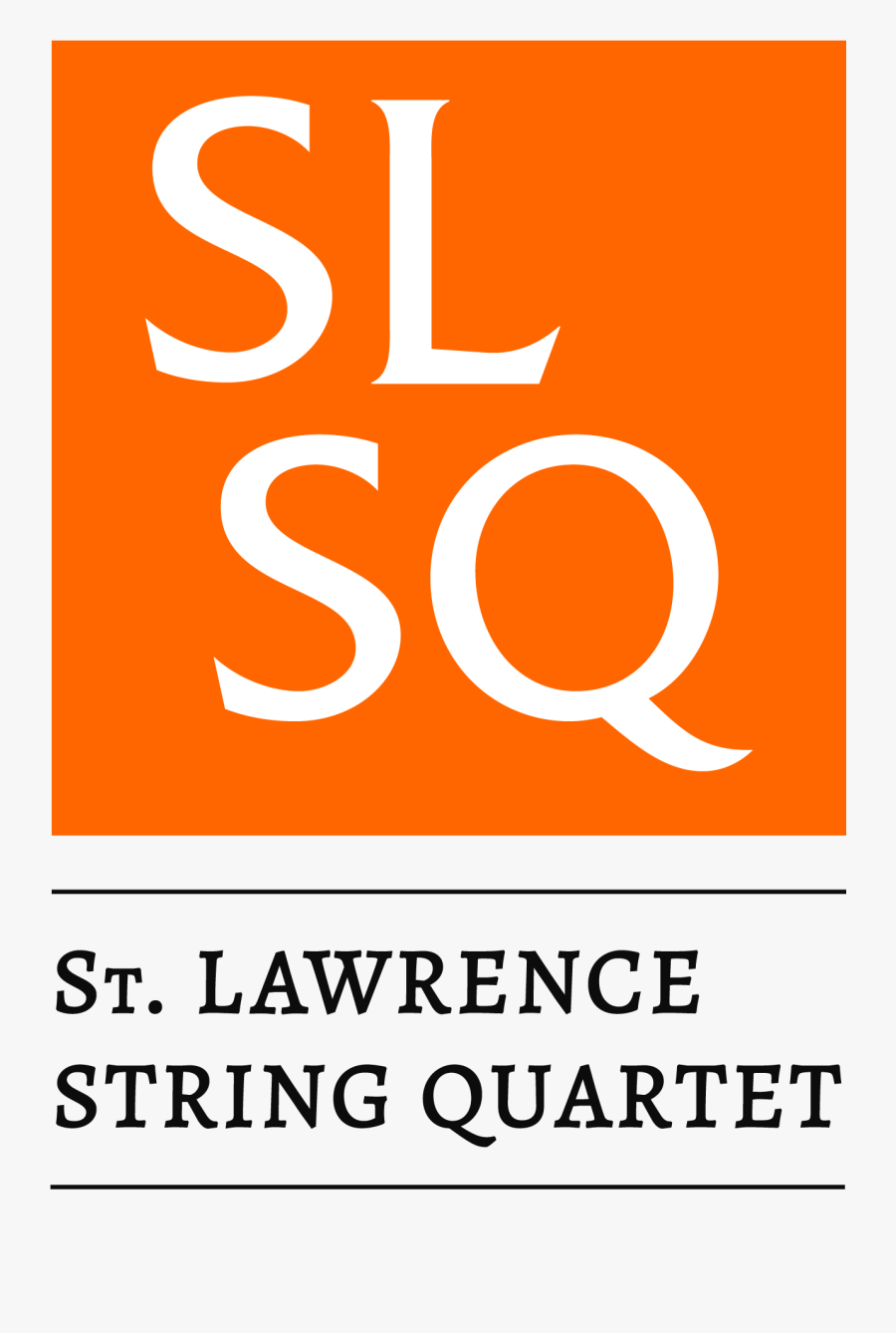 Clip Art Lesley Marin - St Lawrence String Quartet Logo, Transparent Clipart