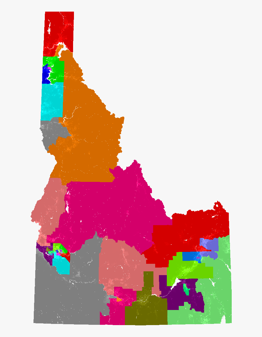 Idaho House Of Representatives Redistricting Png Transparent - Idaho State Police Districts, Transparent Clipart