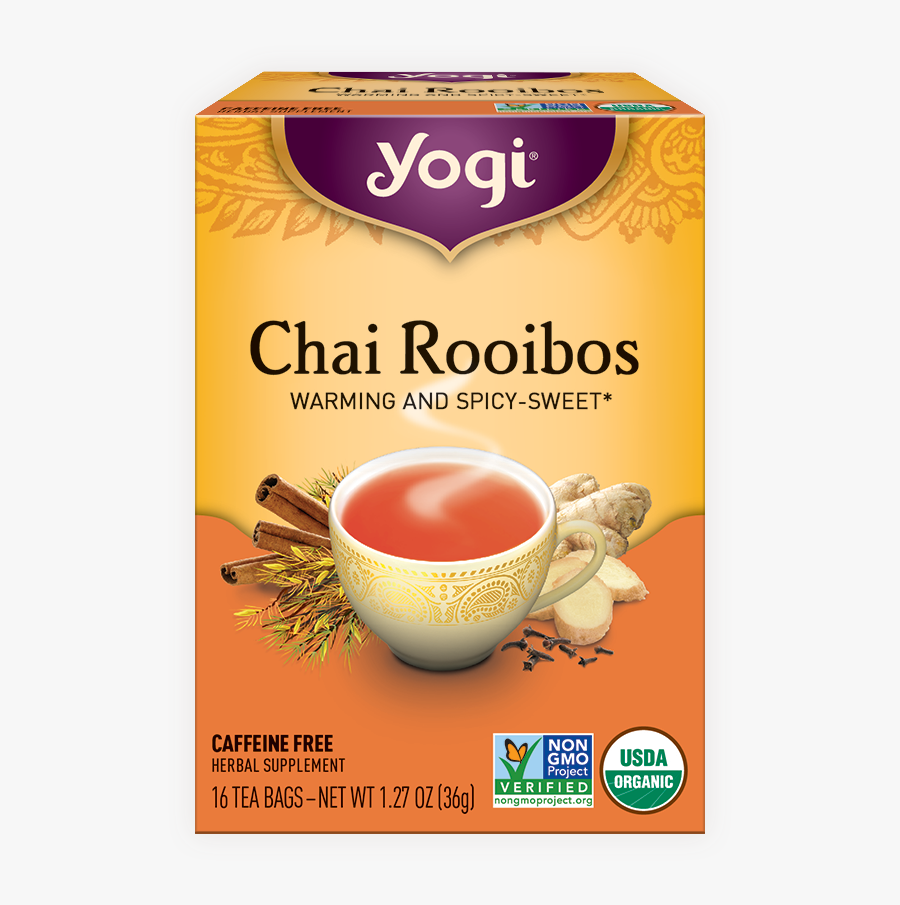Chai Rooibos Yogi - Yogi Tea Caramel Apple Spice, Transparent Clipart