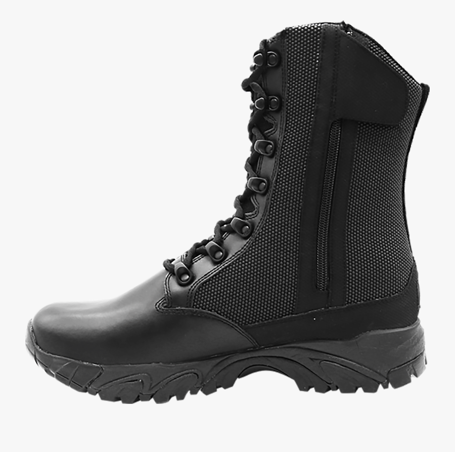 Tactical Combat Hiking Boot W/ Side Zipper - Altai Boot, Transparent Clipart