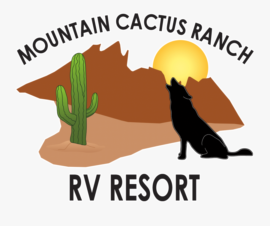 Mountain Cactus Ranch - Illustration, Transparent Clipart