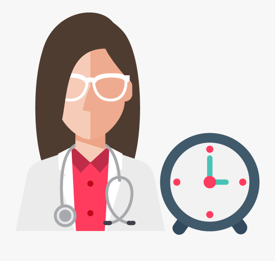 Doctor Consultation Cartoon, Transparent Clipart