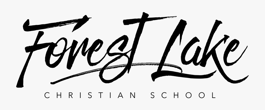 Forest Lake Christian School - Calligraphy, Transparent Clipart