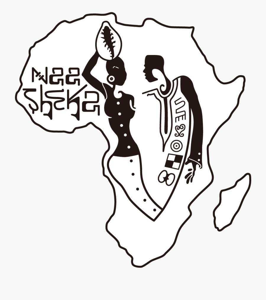 West African Fashion - Illustration, Transparent Clipart