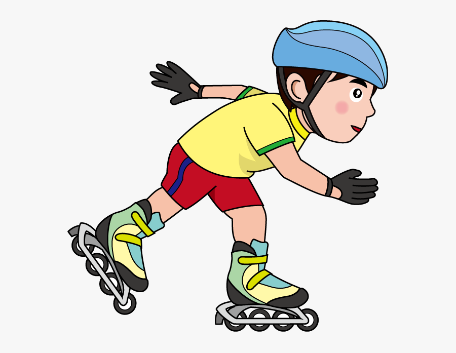 Inline Skating Clipart , Transparent Cartoons - Inline Skating Clipart