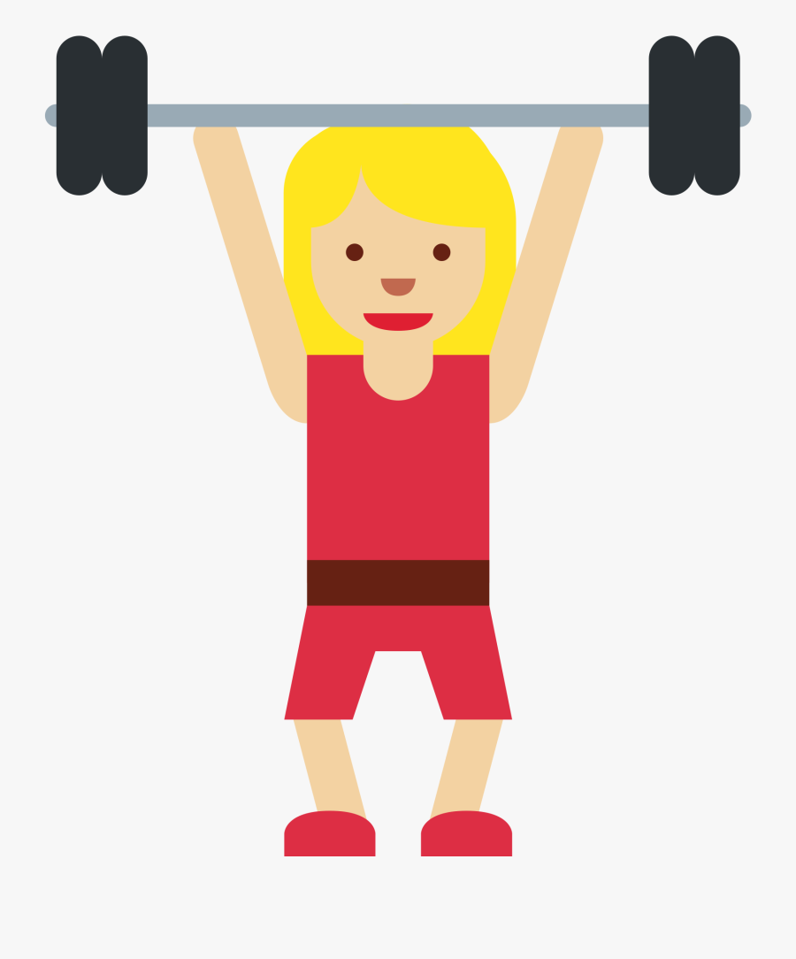 Weight Lifting Clipart 17, Buy Clip Art - Clipart Girl Lifting Weights, Transparent Clipart