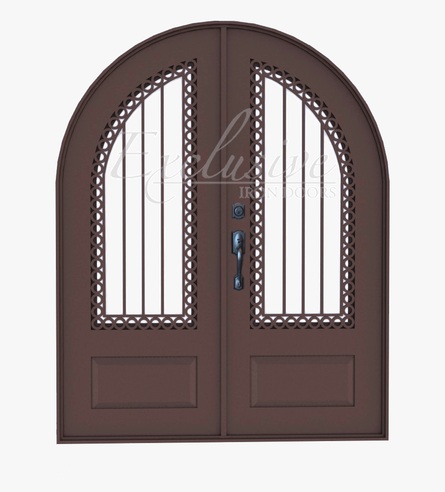 Round Double Door Png - Home Door, Transparent Clipart