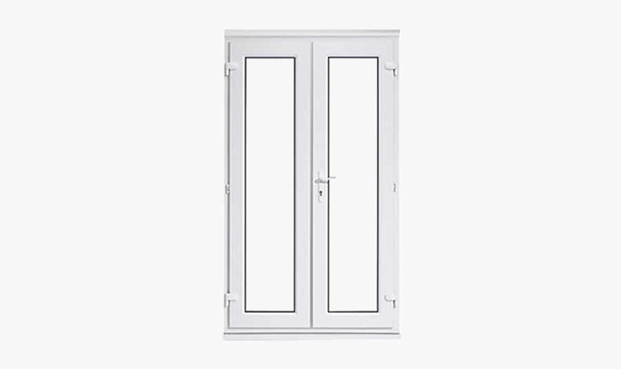 Clipart Door Double Door - Rehau Upvc French Doors, Transparent Clipart