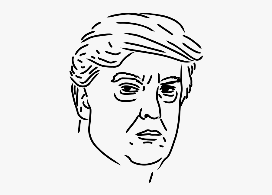 Donald Trump Rubber Stamp"
 Class="lazyload Lazyload - Donald Trump Face Drawing, Transparent Clipart