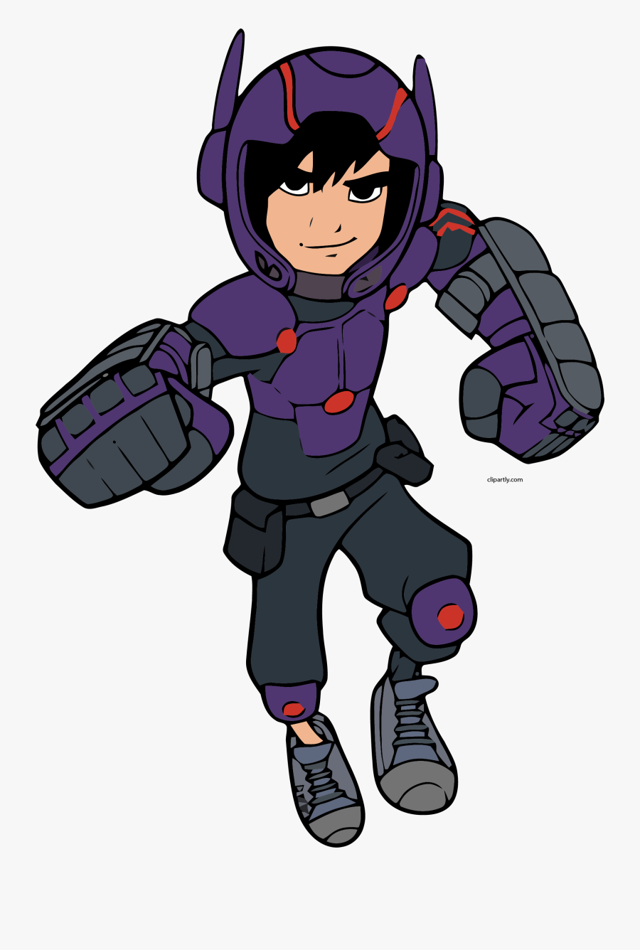 Transparent Mouse Hole Clipart - Big Hero 6 Character Drawing, Transparent Clipart