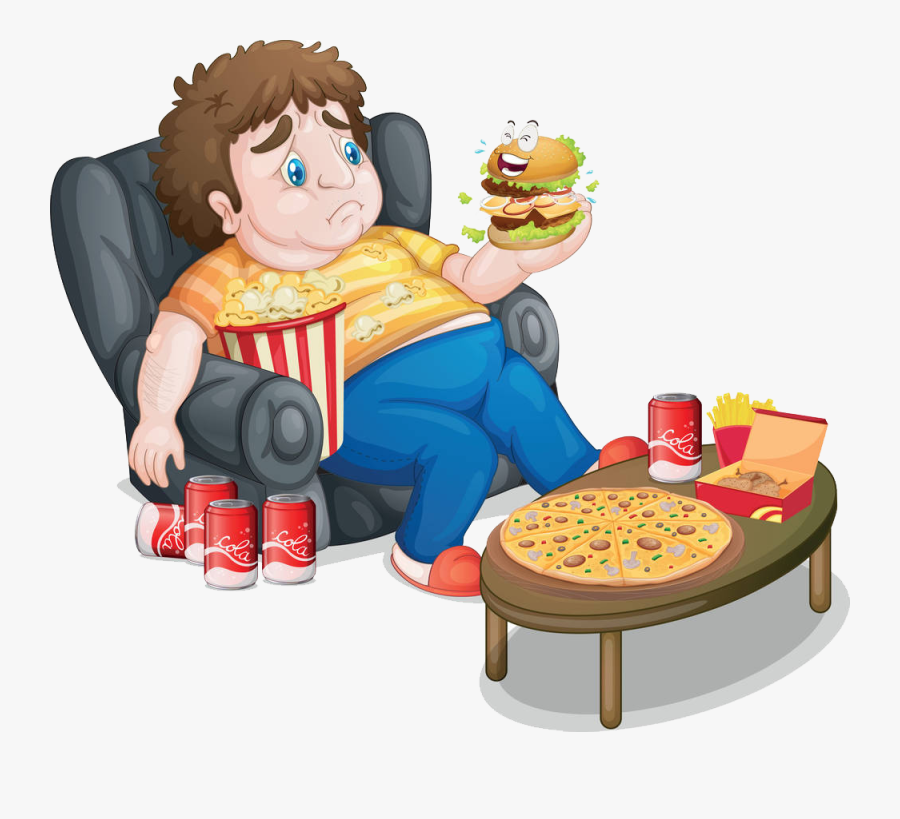 Clip Art Childhood Obesity Overweight Disease - Lack Of Physical Activity Clipart, Transparent Clipart