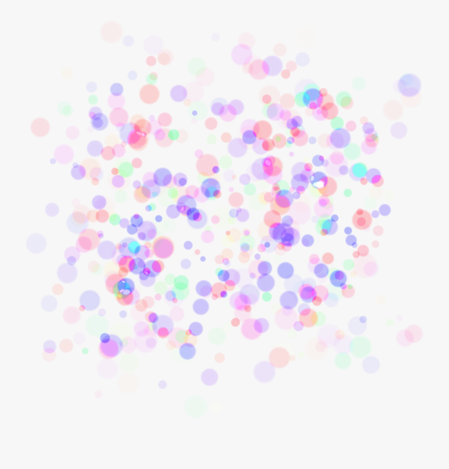 Colors Bubbles Circles Freetoedit - Purple Bokeh Png, Transparent Clipart