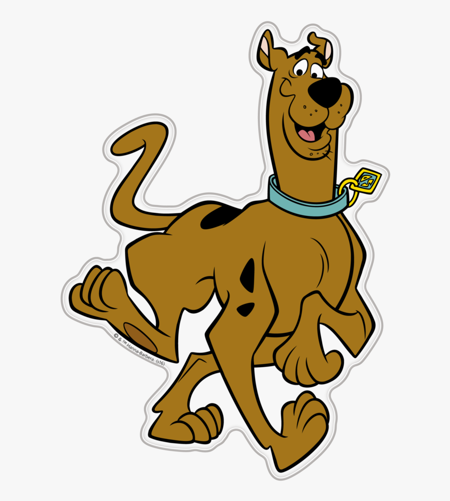 Scooby Doo Clipart Black And White - Cartoon Scooby Doo Dog, Transparent Clipart