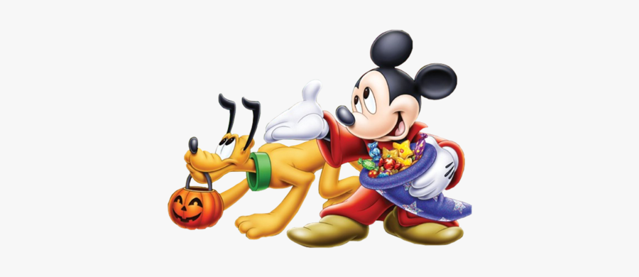 Mickey Mouse Halloween Png - Disney Mickey Mouse Pluto Halloween, Transparent Clipart