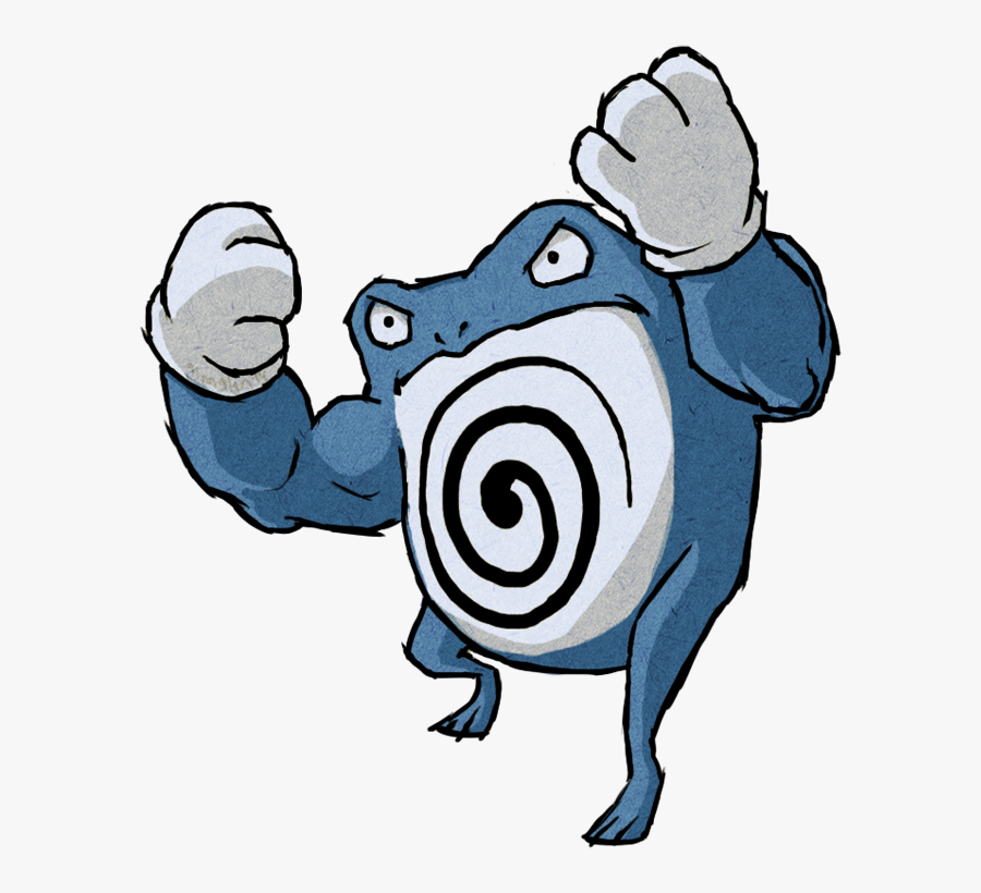 Transparent Poliwag Png - Cartoon, Transparent Clipart