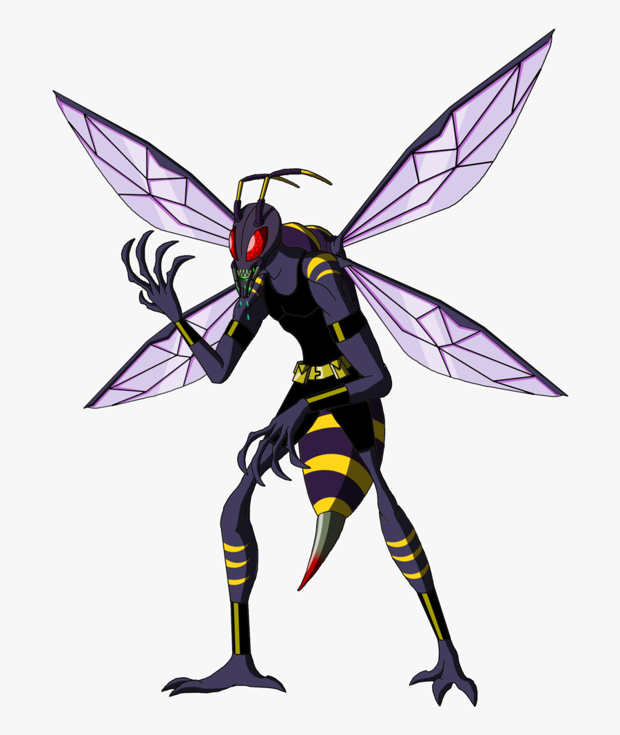 Killer Wasp By Moheart7 - Killer Wasp Dc Comics, Transparent Clipart