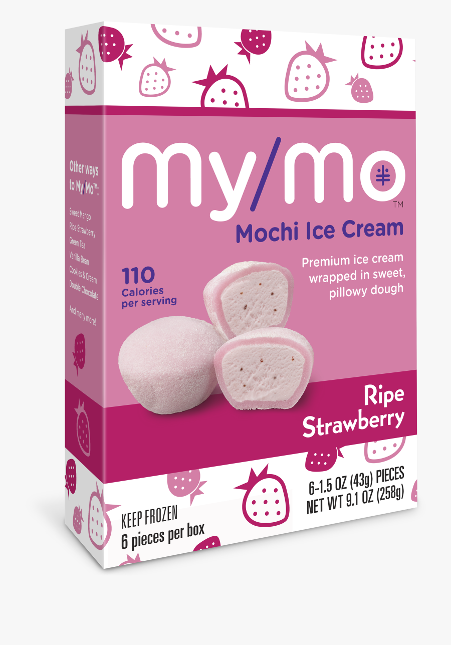 My Mo Mochi Strawberry, Transparent Clipart