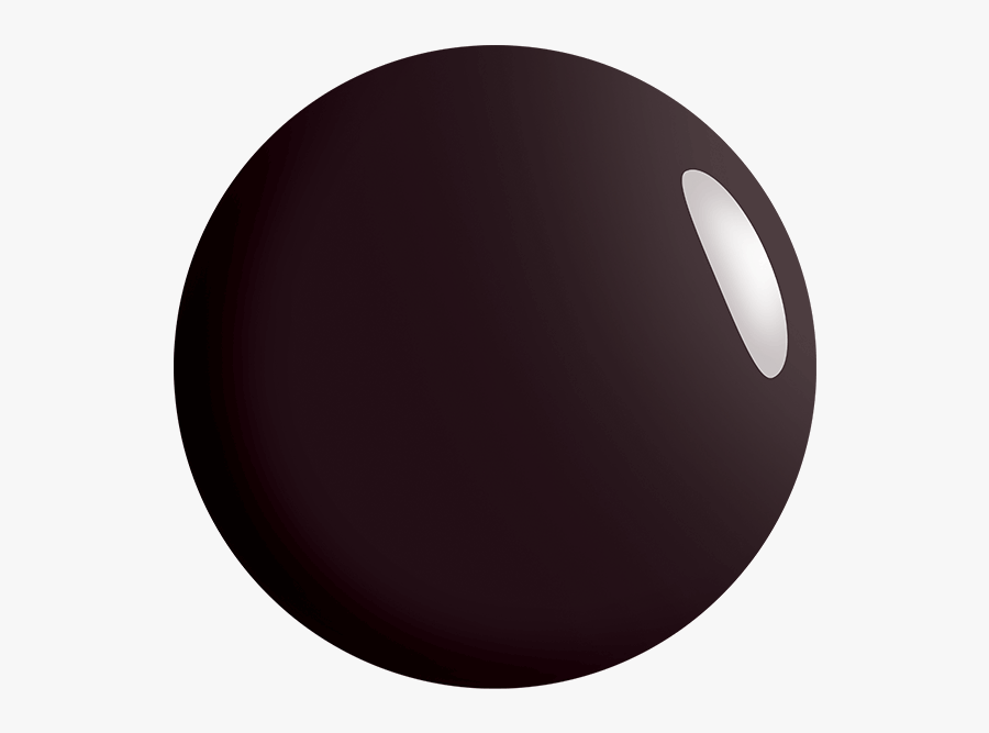 Black Plum Gel Polish - Circle, Transparent Clipart