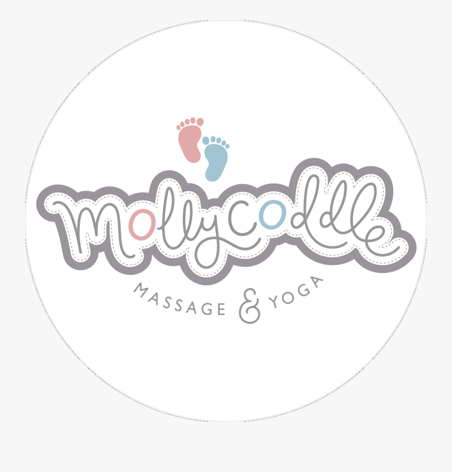 Transparent Massage Therapist Clipart - Mollycoddle Logo, Transparent Clipart