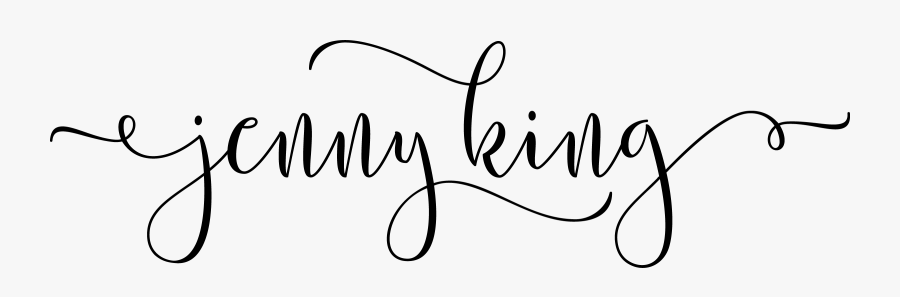 Jenny King Photography - Calligraphy , Free Transparent Clipart ...