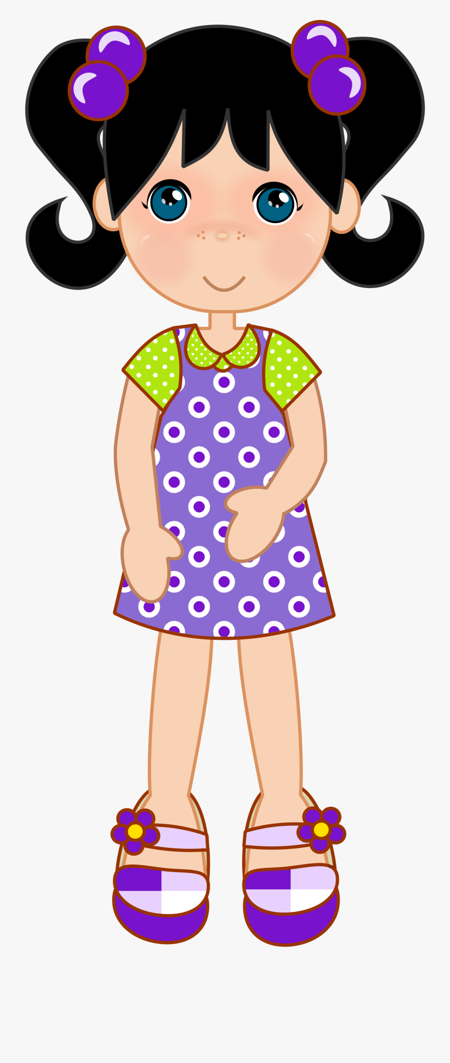 Girl Clip Art, Transparent Clipart