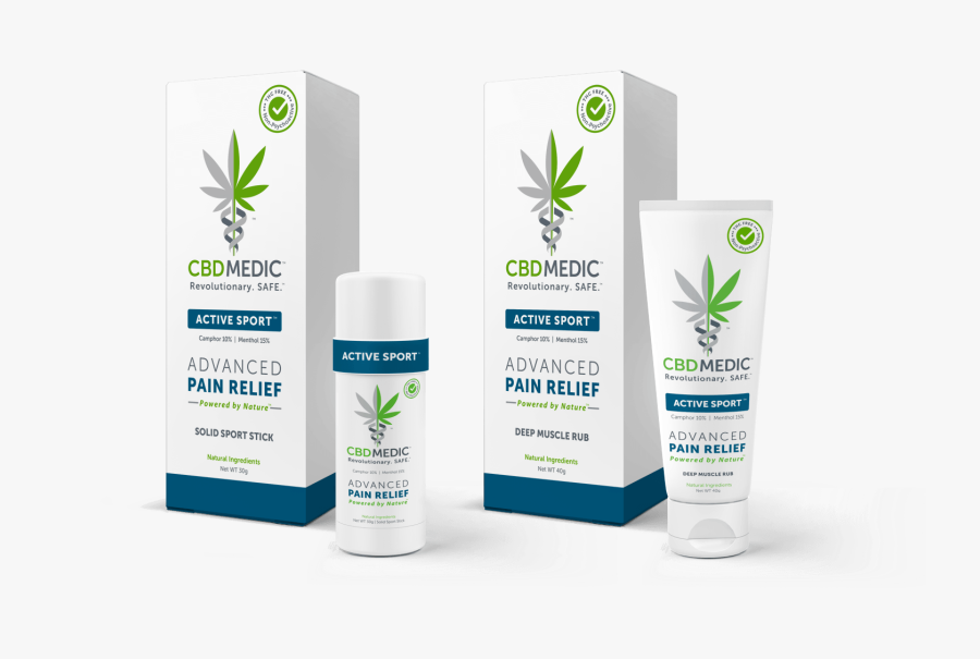 Active Sport™ Pain Relief - Cannabidiol, Transparent Clipart