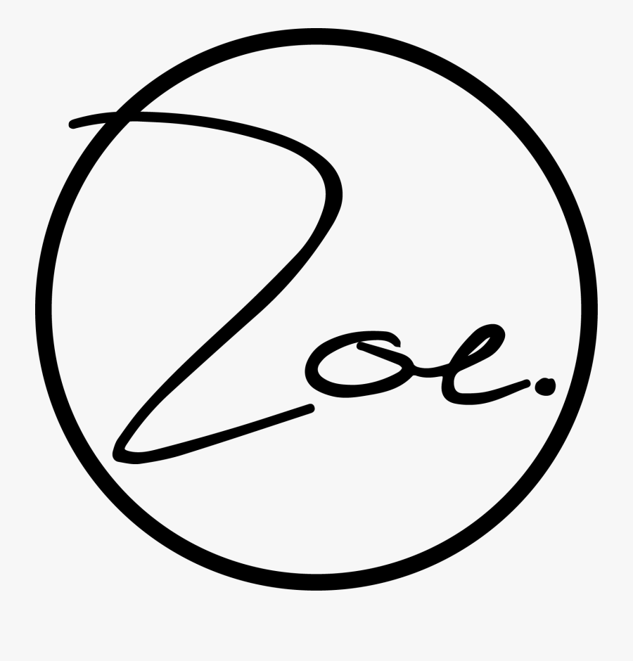 Zoe Logo, Transparent Clipart