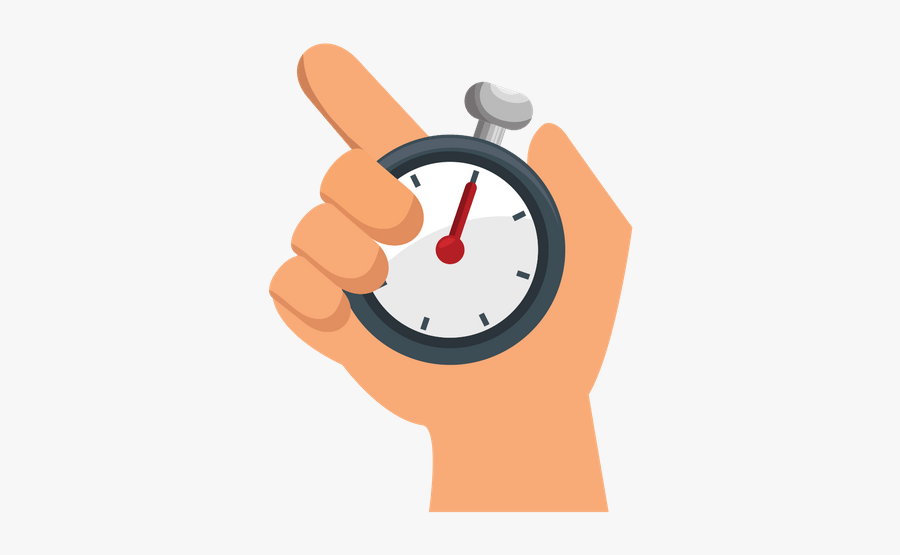 Timing - Timer With Hand Png, Transparent Clipart