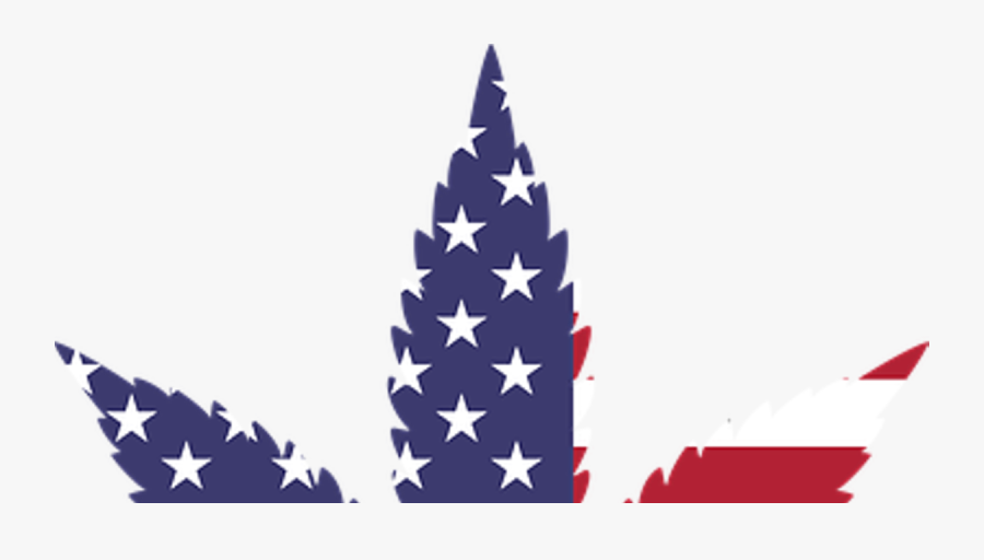 Trump-approved States Act Could Change Everything For - Cannabis Leaf Usa Flag, Transparent Clipart