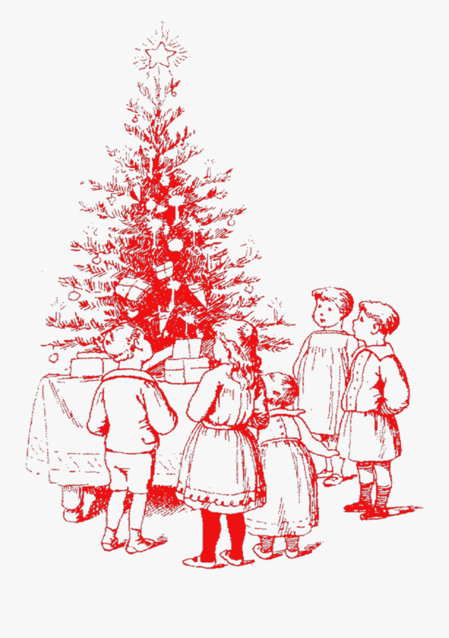 #christmas #xmas #christmas Tree #santa #claus #merrychristmas - Illustration, Transparent Clipart