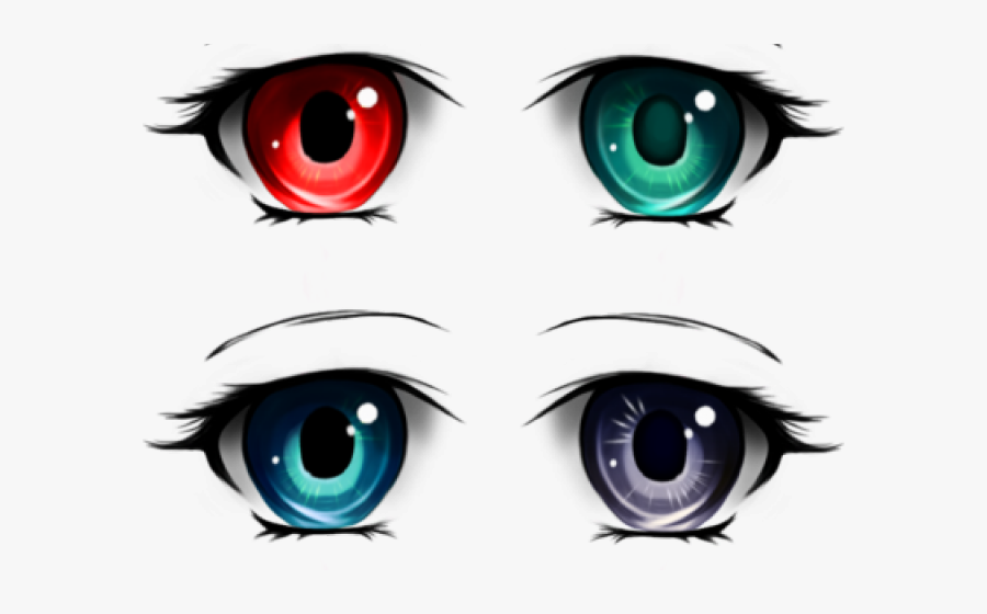 Transparent Green Eyes Png - Anime Eyes Png, Transparent Clipart