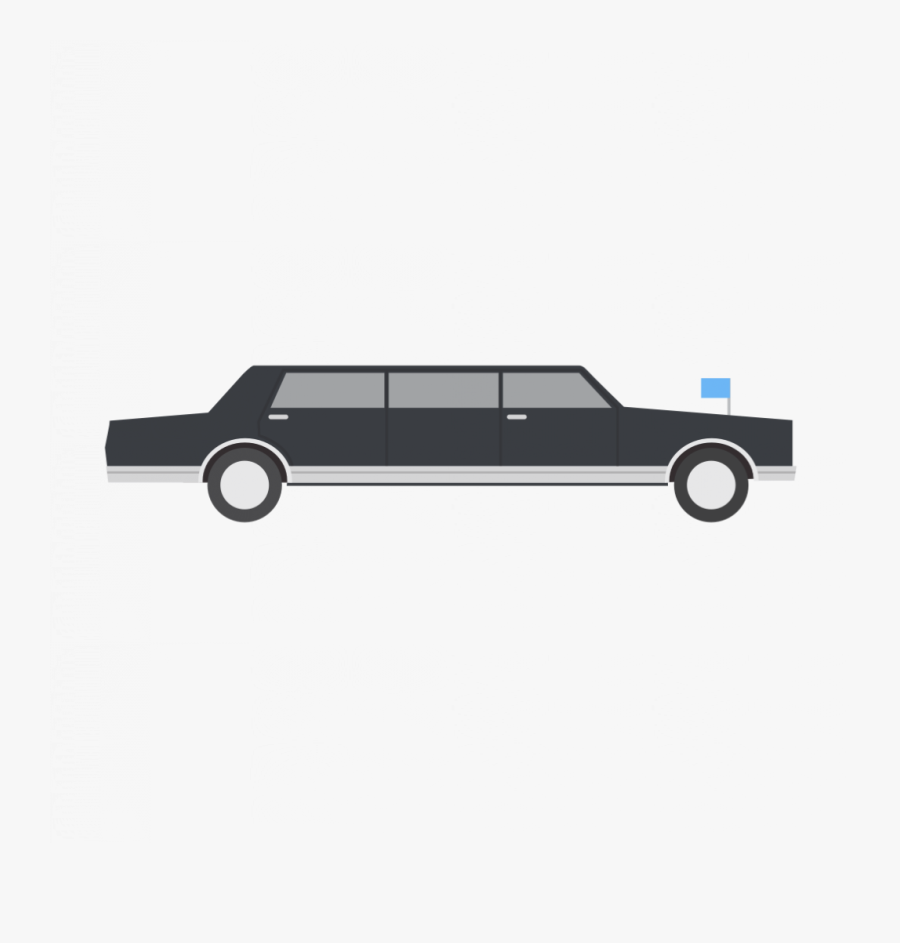 Limousine, Transparent Clipart