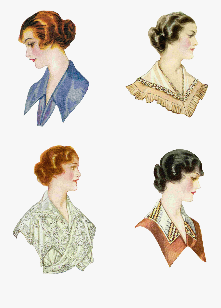 Transparent Princess Leia Buns Clipart - 1915 1918 Era Women's Hairstyles, Transparent Clipart