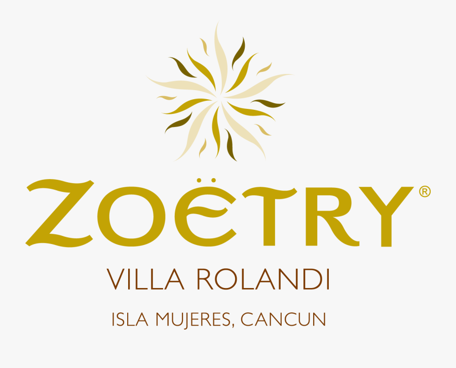 Logo Zoetry Villa Rolandi Isla Mujeres, Transparent Clipart