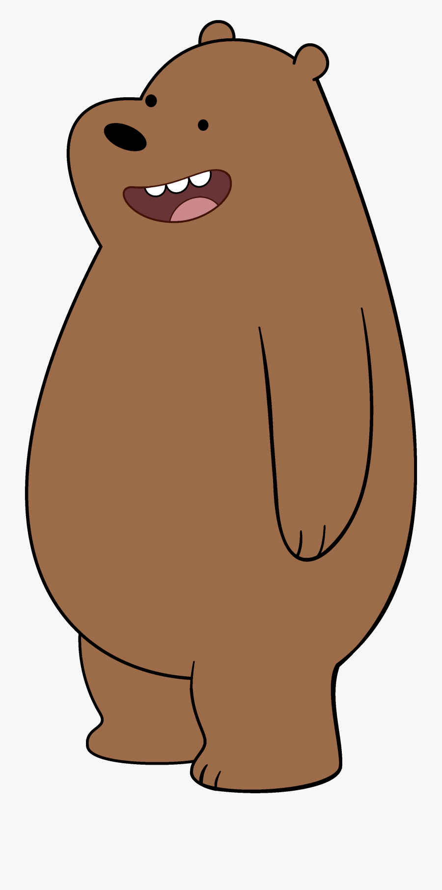 Grizzly Bear Cartoon We Bare Bears , Free Transparent Clipart - ClipartKey