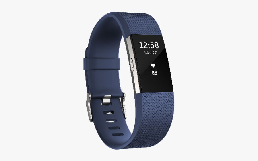 Fitbit Charge 2 Activity Tracker Heart Rate - Fit Bit Charge 2, Transparent Clipart