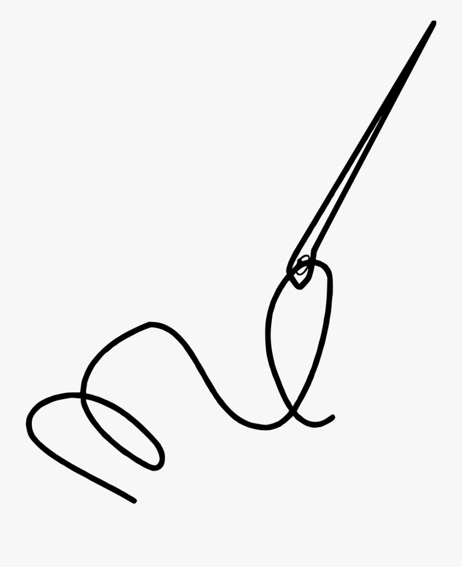 Svg Thread Free - Needle And Thread Png, Transparent Clipart