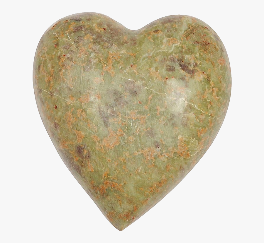 Soapstone Decorative Heart - Heart, Transparent Clipart