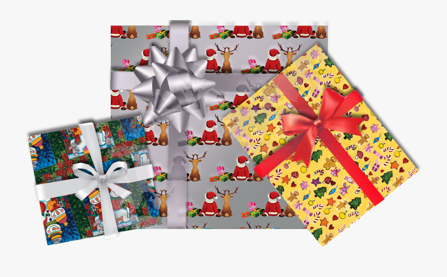 Gift Wrapping Clip Art, Transparent Clipart