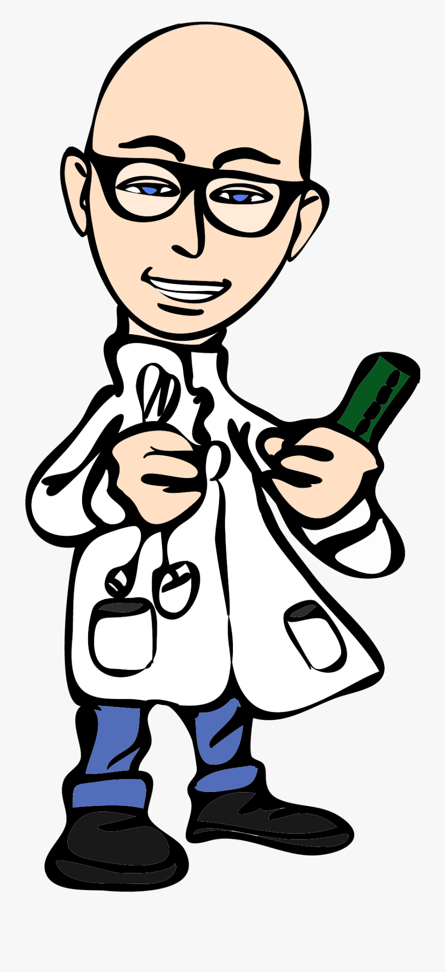 Digital Dr Tech Support - Cartoon, Transparent Clipart