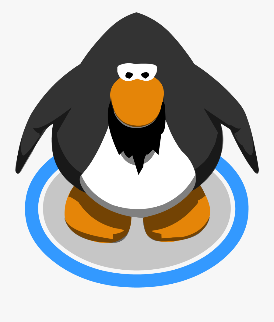 Beard Clipart Club Penguin - Club Penguin Penguin Sprites, Transparent Clipart