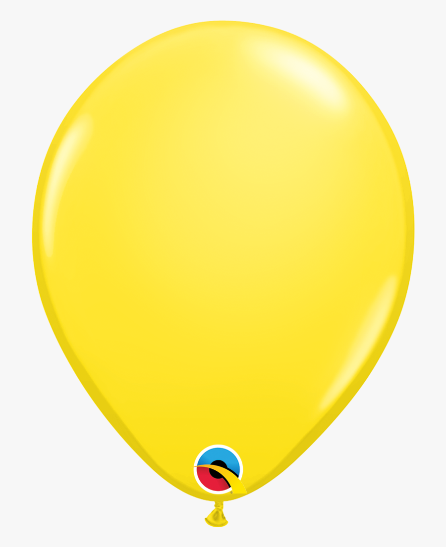 Yellow Balloons Png - 43609 Qualatex, Transparent Clipart