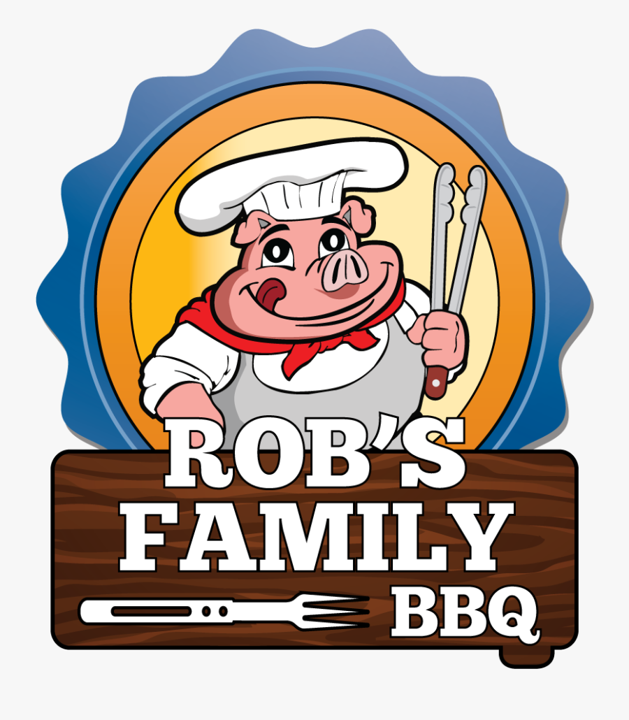 Clip Art Transparent Barbecue Clipart Family - Robs Family Bbq, Transparent Clipart