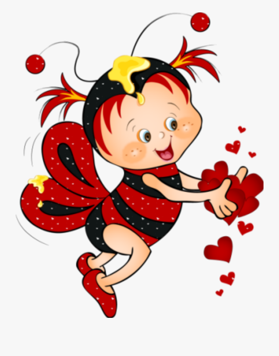 #cupid #heart #valentinesday #valentine - Valentine Cartoon Png, Transparent Clipart